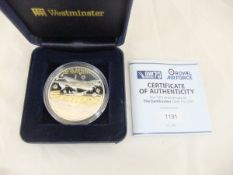 A Limited Edition 70th Anniversary of the Dam Busters silver £5 coin (boxed)