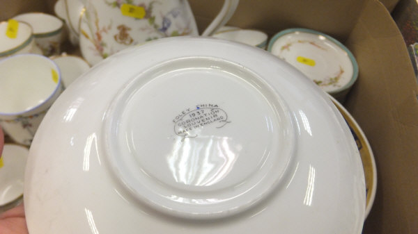 A Foley China 1937 Coronation souvenir cup and saucer decorated with Royal carriage, a 19th - Image 3 of 16