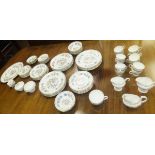 A collection of Aynsley "Pembroke" pattern tea and dinner wares