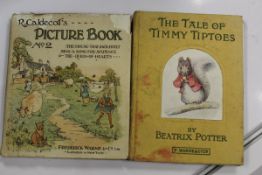 BEATRIX POTTER "The Tale of Timmy Tiptoes", R. CALDECOTT "R. Caldecott's Picture Book" Nos.
