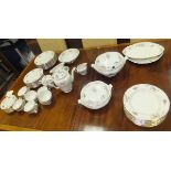 A Royal Fettau dinner/coffee service stamped Germany US Zone to base