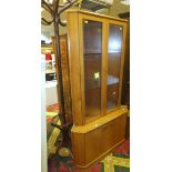 A large collection of various teak furniture, to include desk, dressing table, six-drawer chest,