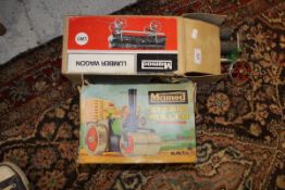 A boxed Mamod SR1A steam roller,