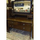 A 19th Century mahogany dressing chest,