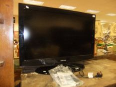 A Samsung 38" LCD television