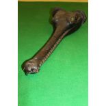 An un-mounted Gharial head of large proportions CONDITION REPORTS Length approx. 60 cm, overall with