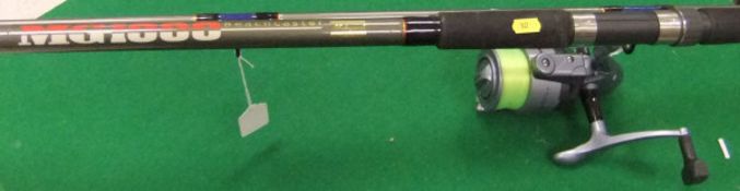 A Shakespeare "MG1000" beach casting rod,