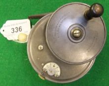 A Hardy "Super Silex Multiplier" 3½" diameter multiplying spinning reel
 CONDITION REPORTS Is in