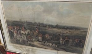 AFTER SIR FRANCIS GRANT "Meeting of the Royal Hounds on Ascot Heath",