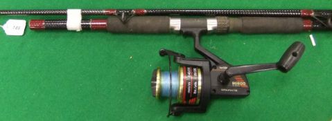 A Silstar "Multimesh Uptide" sea fishing rod,