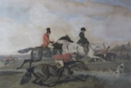 AFTER JOHN FREDERICK HERRING SNR "Fox Hunting"- "The Meet", "The Start", "The Run" and "The Death",