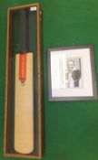 A 1984 Grey-Nicolls Autograph bat signed by the Old England Team, 1984, together with a signed