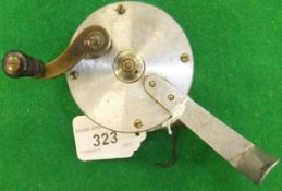 A Chippendale multiplying threadline fishing reel,