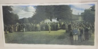 AFTER ANTHONY OAKSHETT "The first shot played at the 1926 Inaugural Ryder Cup Match at Wentworth",