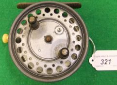 A Hardy Bros Limited "The Silex Major" 3¾" reel
 CONDITION REPORTS Overall with wear, scuffs and