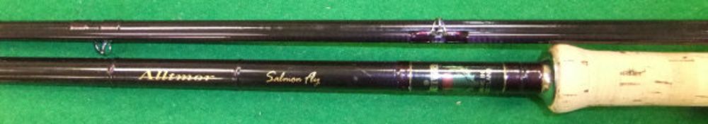 A Daiwa "Alltmor" three piece salmon fly rod,