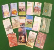 A box containing various race cards,