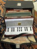 A 20th Century Russian accordion  CONDITION REPORTS Generally good, some small scratches. General