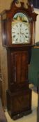 WITHDRAWN  A 19th Century mahogany cased long case clock,