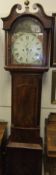A 19th Century mahogany longcase clock,