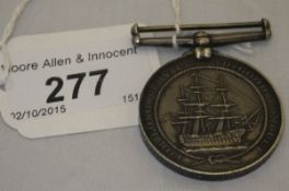 A Victorian Royal Naval Long Service and Good Conduct medal "Thos Forward CHF Boat MNHM Coastguard",