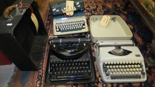 A Remington noiseless typewriter,