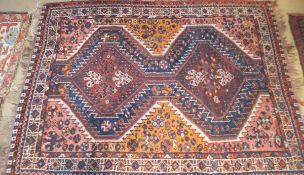 A Shiraz rug,