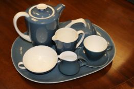 A large collection of Poole pottery dinner / tea wares,
