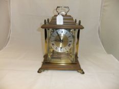 A Shatz & sohn musical mantle clock