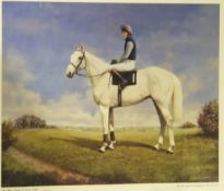 AFTER DESMOND SNEE "The Official Portrait of Desert Orchid",