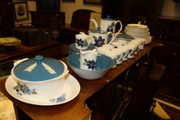 A Johnson Brothers "Snow White" tea / dinner / coffee service (approx 6 place settings)