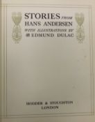 One volume "Stories from Hans Anderson", with illustrations by Edmund Dulac,