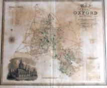 AFTER C AND J GREENWOOD "Map of the County of Oxford from an actual survey made in the years 1831
