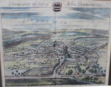 AFTER J. KIP "Cirencester, the seat of Allen Bathurst Esq.