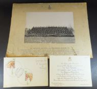 A quantity of various Royal ephemera to include various invitations including Invitation to Windsor