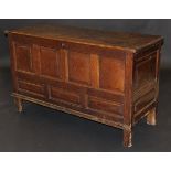 An early 18th Century coffer,