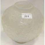 A Lalique "Gui" (Mistletoe) vase inscribed "R. Lalique" to base CONDITION REPORTS Base to