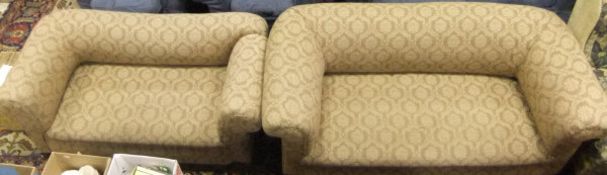 A Victorian three seater Chesterfield sofa,