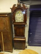 A 19th Century mahogany cased Manchester type longcase clock of large proportions,