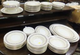 A collection of Royal Doulton "Sandringham" pattern dinner wares to include tureens,