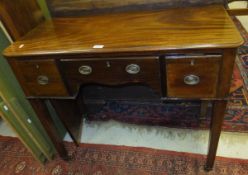 A 19th Century mahogany lowboy,