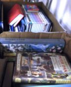Two boxes of children's books to include J M BARRIE "Peter Pan",