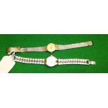 A Rolex style Oyster wristwatch, and a further ladies wristwatch CONDITION REPORTS Cannot