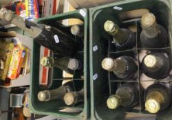 A mixed lot of various champagnes,