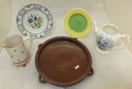 Two crates of miscellaneous china and other wares to include    tea and dinner wares,