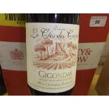 Domaine le Clos des Cazaux la Tour Sarrazine Gigondas, .