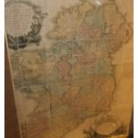 AFTER ALEXANDER TAYLOR "A new map of Ireland", published by James Wyld,