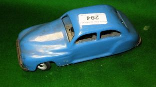 A Chad Valley remote control saloon car,