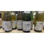 Chateau de Tracy, .75 L, 1995 x 5, another 1992 x 1, Chateau de la Presle Touraine, .