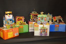 A Steiff Golden Age of the Circus Set, limited edition of 5000,